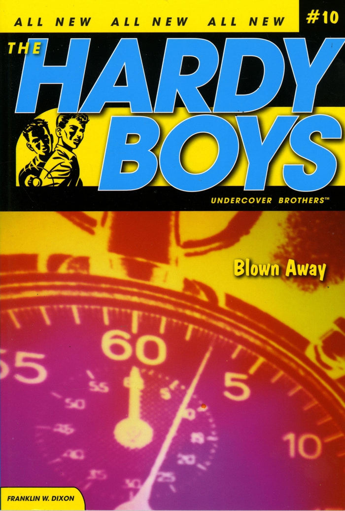 Blown Away (Hardy Boys: All New Undercover Brothers #10) by Franklin W. Dixon - Paperback cover