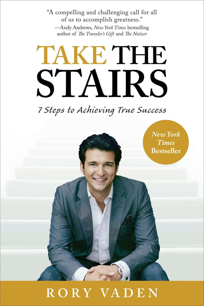 Take the Stairs: 7 Steps to Achieving True Success by Rory Vaden - Paperback cover