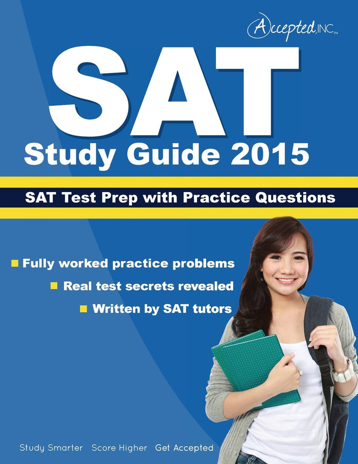 SAT Study Guide 2015: SAT Prep and Practice Questions by SAT Study Guide 2015 Team - Paperback cover