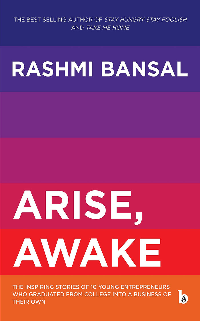 Arise, Awake by Rashmi Bansal - Paperback cover