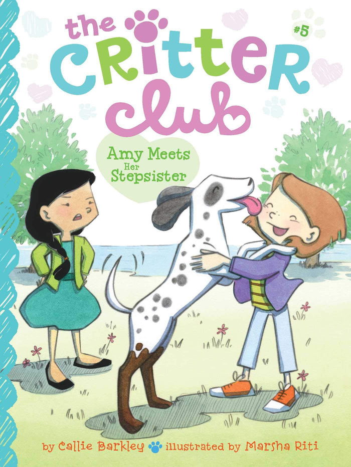 Amy Meets Her Stepsister (The Critter Club) by Callie Barkley - Paperback cover