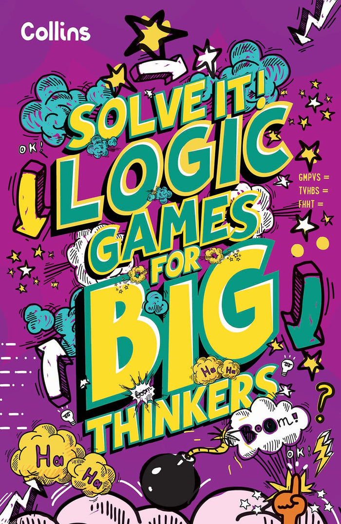 Logic Games for Big Thinkers (Solve It!) by Collins - Paperback cover