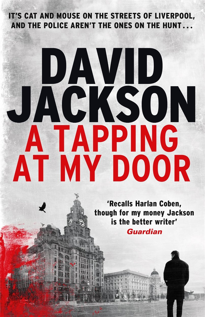 A Tapping at My Door: A gripping serial killer thriller by David Jackson - Paperback cover