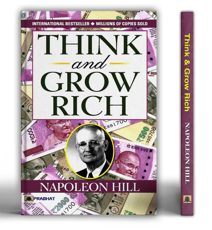 Think and Grow Rich by Napoleon Hill - Paperback cover