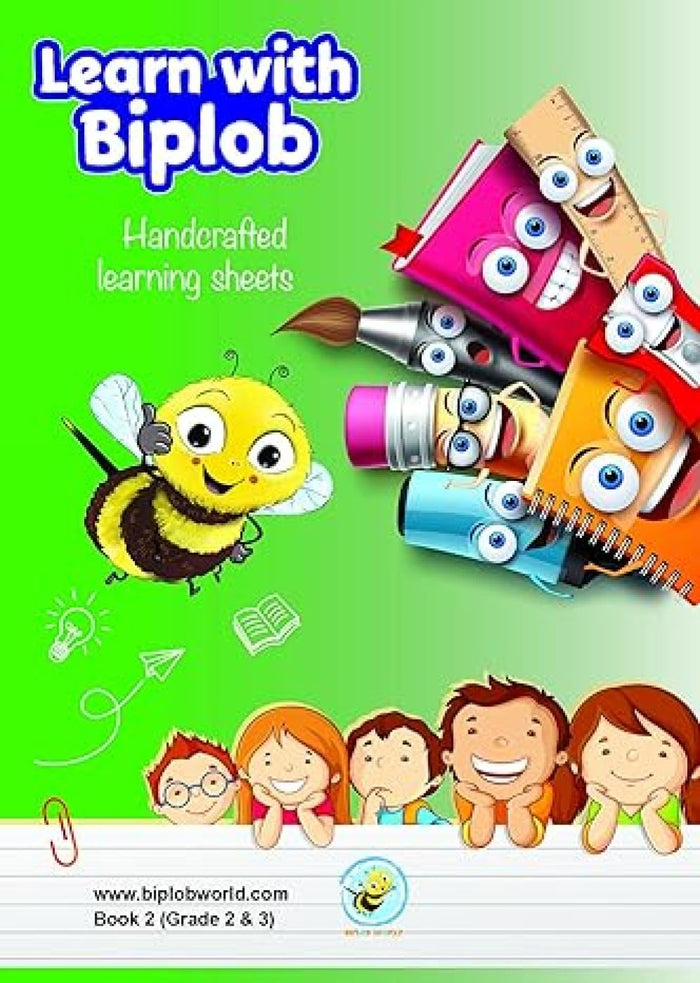 Learn With Biplob Book 2 by Abhishek Talwar - Paperback cover