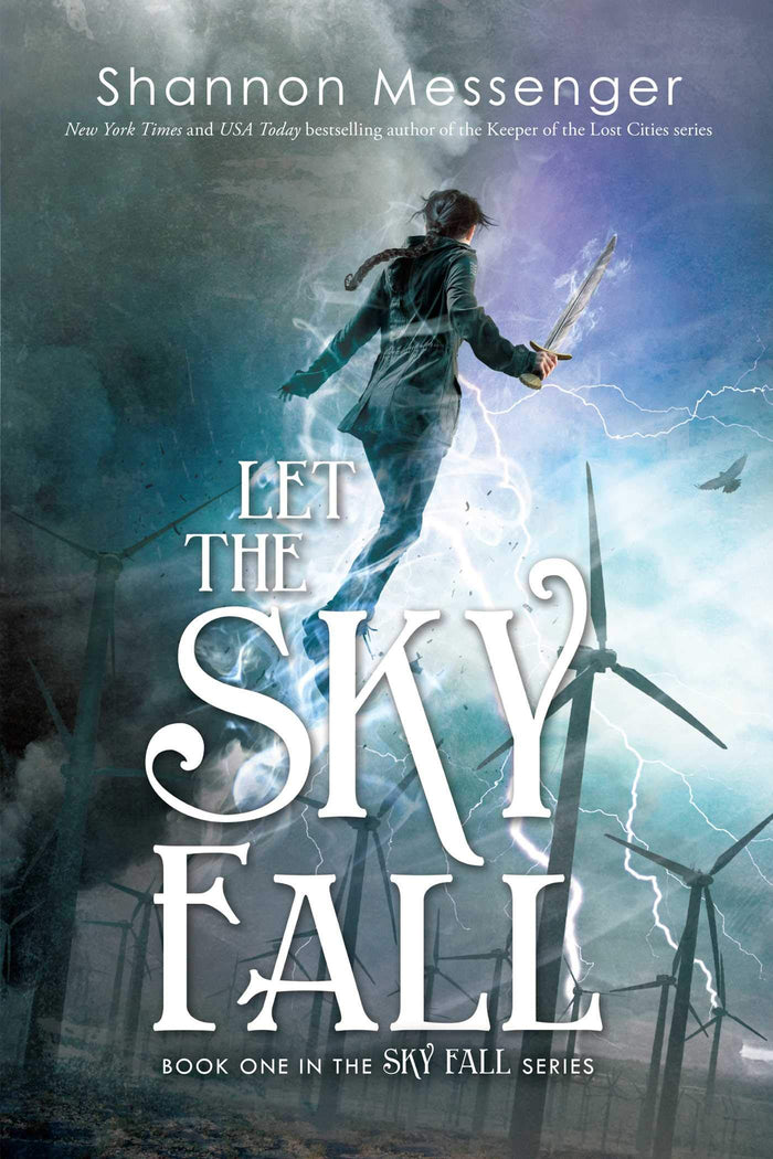 Let the Sky Fall by Shannon Messenger - Paperback cover