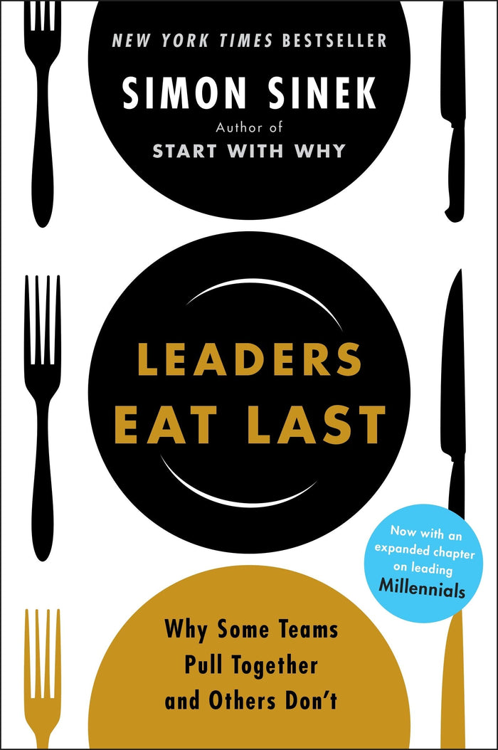 Leaders Eat Last by Simon Sinek - Paperback cover