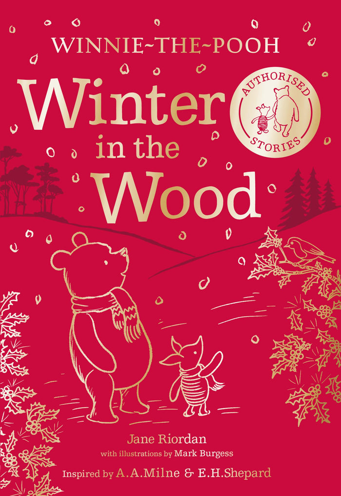 Farshore Winnie-the-Pooh Winter in the Wood. by Jane Riordan - Hardcover cover