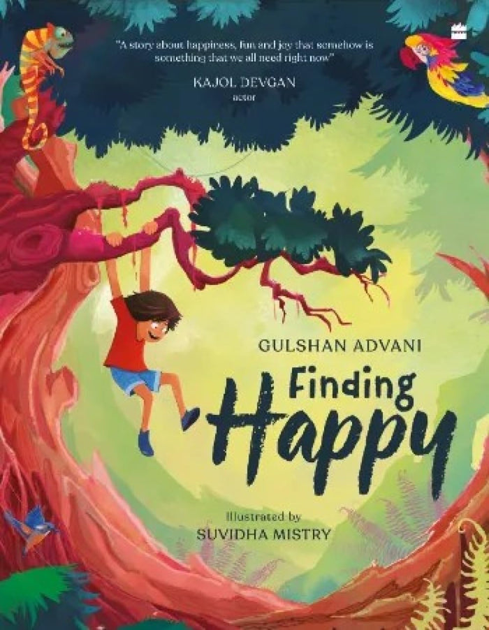 Finding Happy by Suvidha Mistry Gulshan Advani - Paperback cover