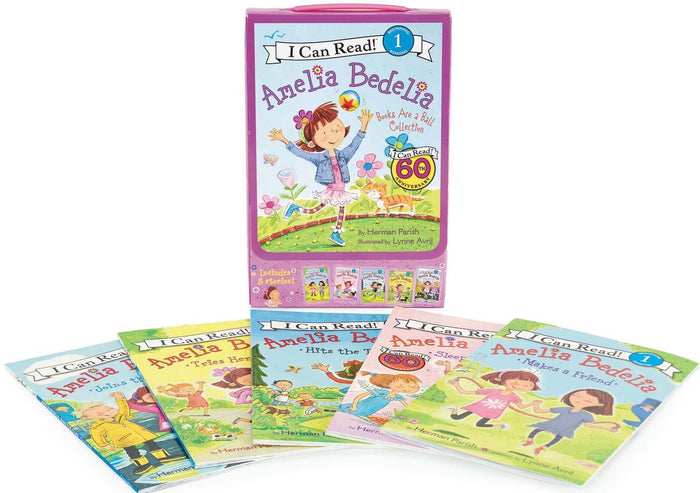 Amelia Bedelia I Can Read Box Set #2: Books Are a Ball (I Can Read Level 1) by Herman Parish - Paperback cover