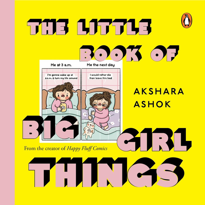 The Little Book of Big Girl Things by Akshara Ashok - Hardcover cover