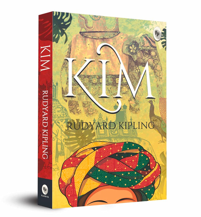 Kim - Classics by Rudyard Kipling - Paperback cover