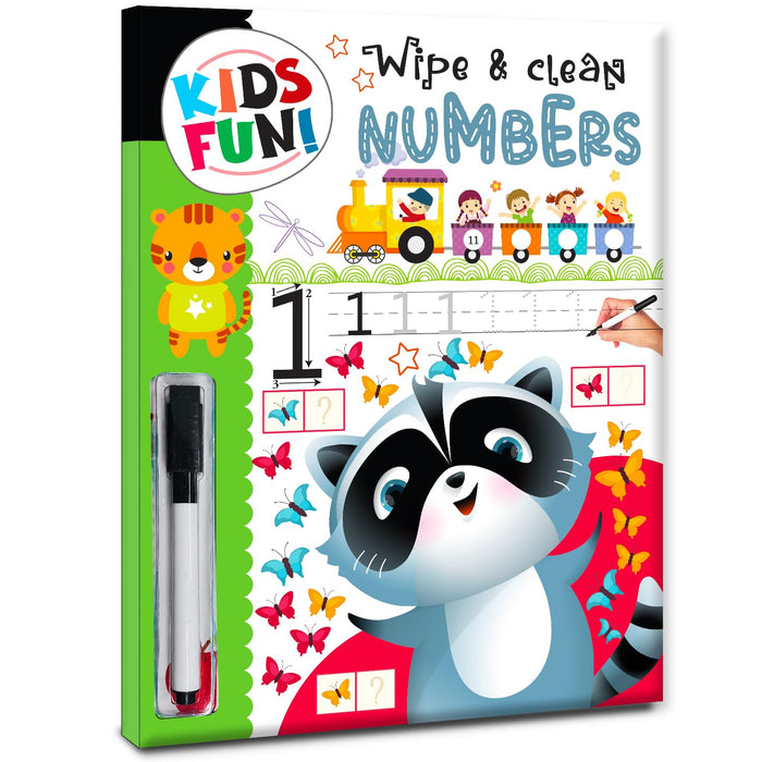 Wipe & Clean Numbers by Brijbasi Team - Paperback cover