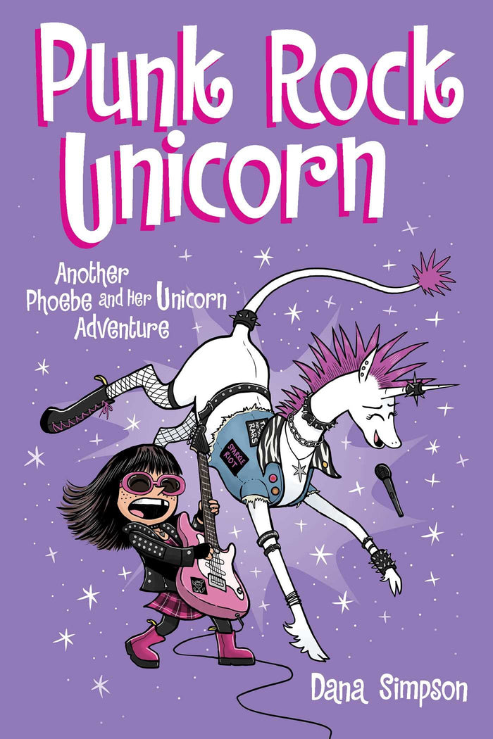 Punk Rock Unicorn: Another Phoebe and Her Unicorn Adventure (Volume 17) by Dana Simpson - Paperback cover