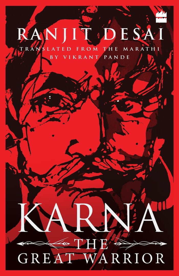 Karna: The Great Warrior by Ranjit Desai - Paperback cover