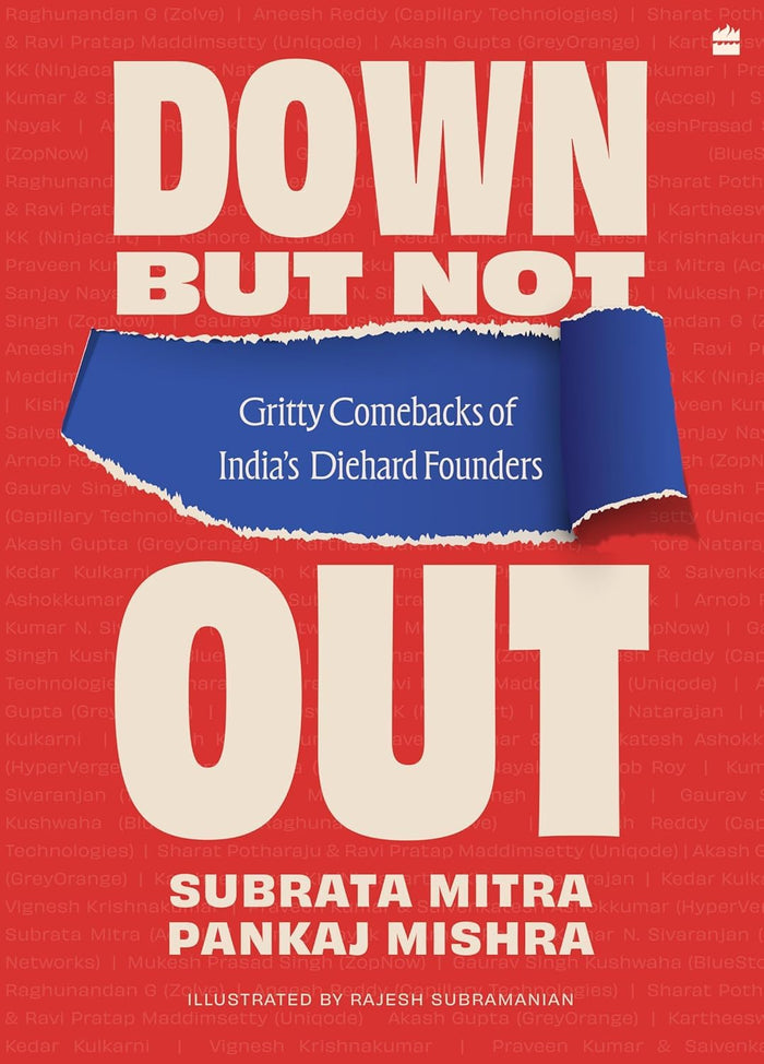Down But Not Out by Pankaj Mishra - Paperback cover
