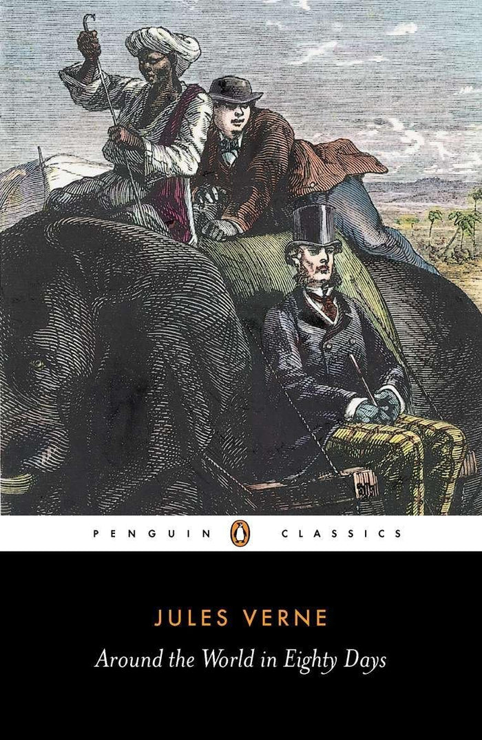 Around the World in Eighty Days (Penguin Classics) by Jules Verne - Paperback cover
