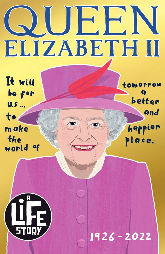 Queen Elizabeth II (A Life Story) by Sally Morgan - Paperback cover