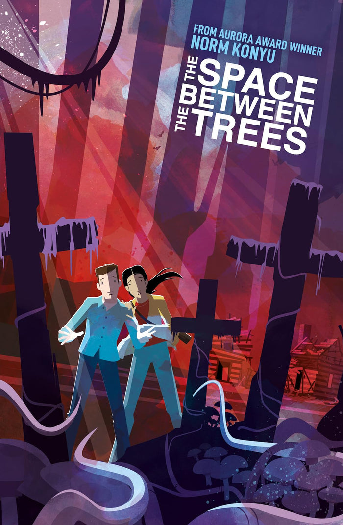 The Space Between the Trees by Norm Konyu - Hardcover cover