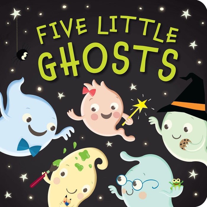 Five Little Ghosts by Patricia Hegarty - Board Book cover