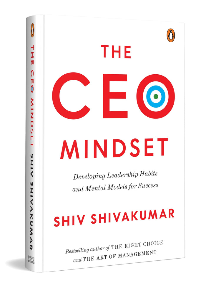 The CEO Mindset by Shiv Shivakumar - Hardcover cover