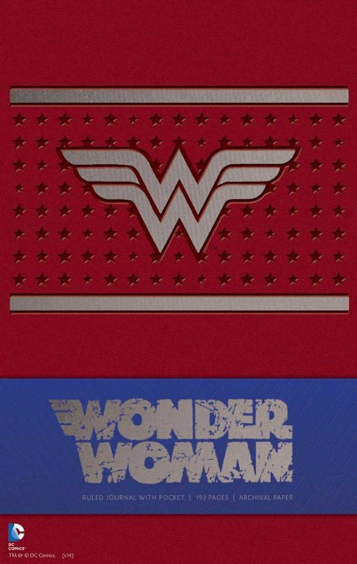 Wonder Woman Hardcover Ruled Journal (Comics) by Daniel Wallace - Hardcover cover