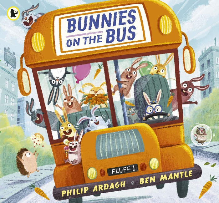 Bunnies on the Bus by Philip Ardagh - Paperback cover