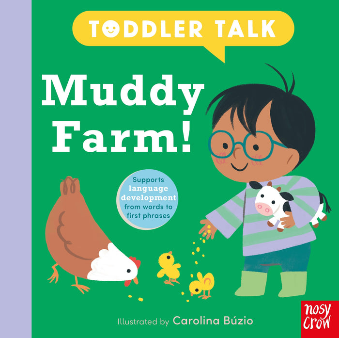 Toddler Talk: Muddy Farm! by Nosy Crow - Board Book cover