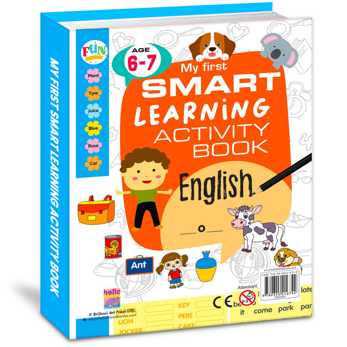 My First Smart learning Activity Book English-4 - Paperback cover