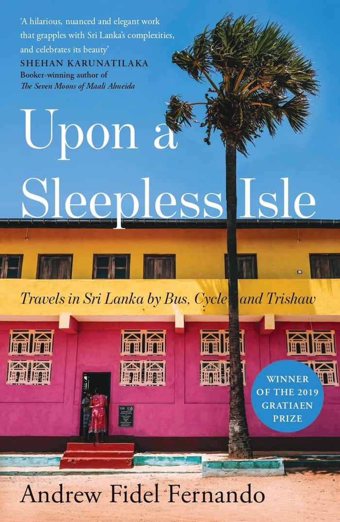 PICADOR INDIA Upon a Sleepless Isle by Andrew Fidel Fernando - Paperback cover