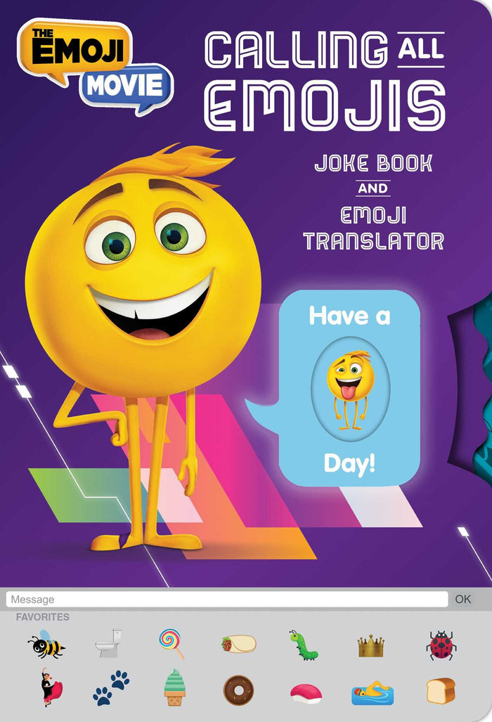 Calling All Emojis: Joke Book and Emoji Translator (The Emoji Movie) - Board Book cover
