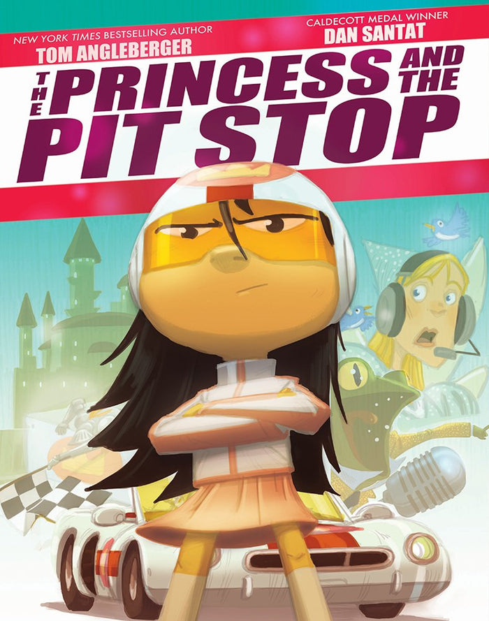 The Princess and the Pit Stop by Tom Angleberger - Hardcover cover