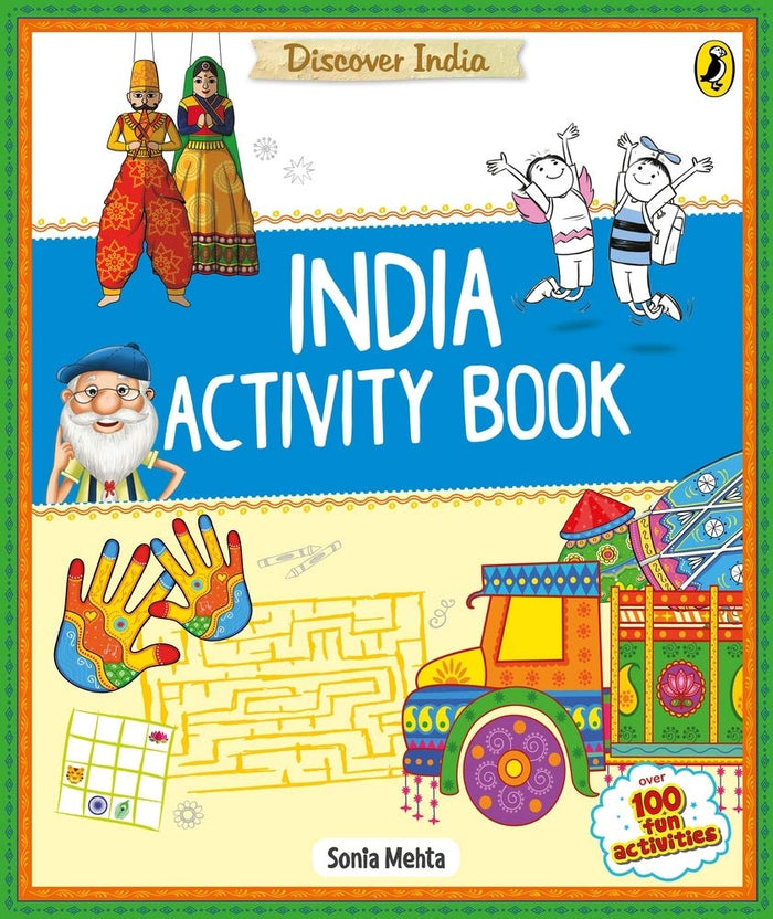 Discover India: India Activity Book by Sonia Mehta - Paperback cover