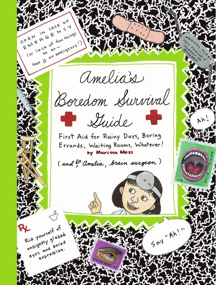 Amelia's Boredom Survival Guide by Marissa Moss - Hardcover cover