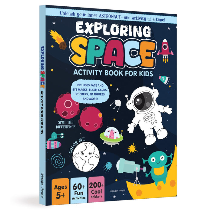Exploring Space Activity Book For Kids by Wonder House Books - Paperback cover