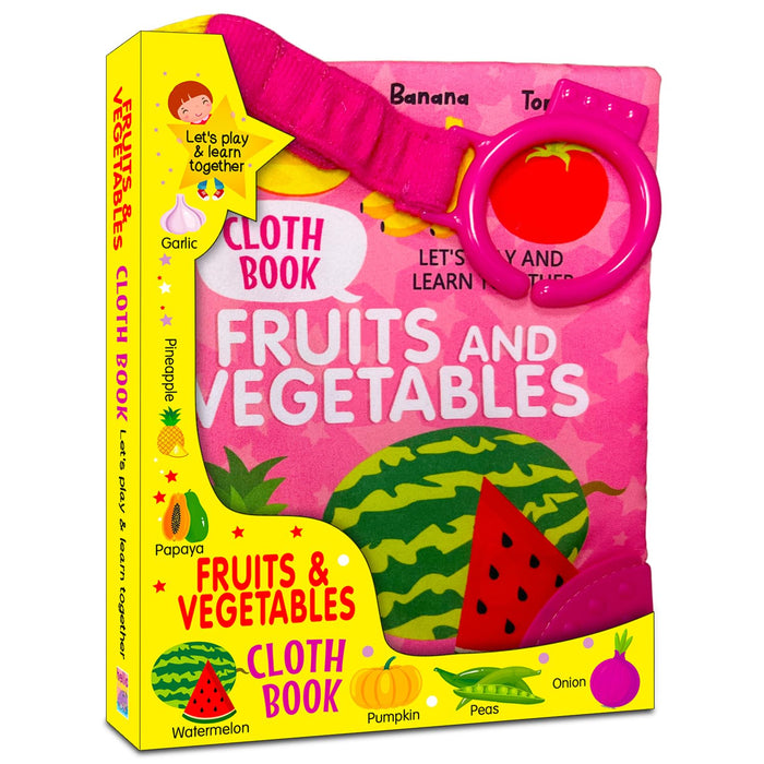 Fun With Fruits And Vegitables - Cloth Book - Paperback cover