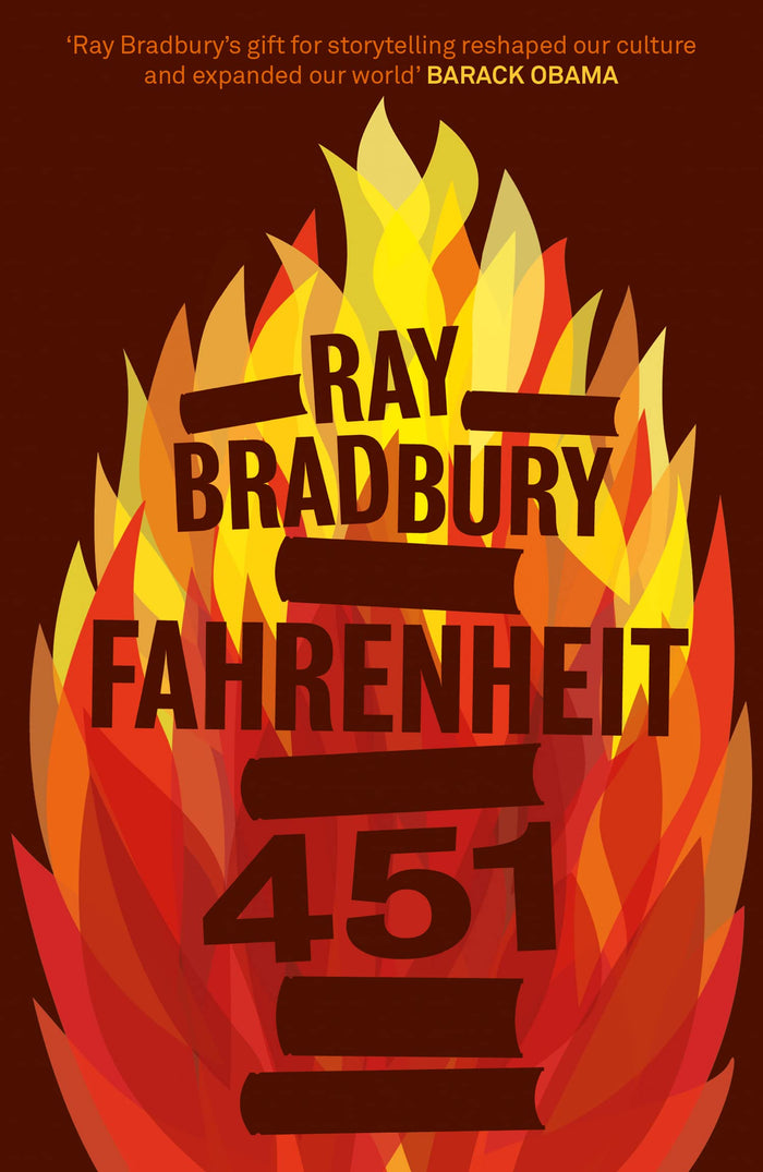 Fahrenheit 451 by Ray Bradbury - Paperback cover