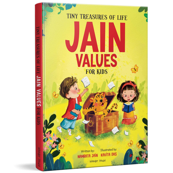 Tiny Treasures for Kids: Jain Values for Kids by Namrata Jain - Hardcover cover