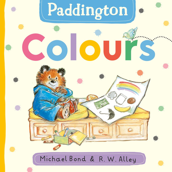 Paddington: Colours by Michael Bond - Board Book cover