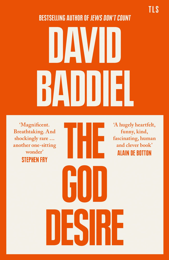 The God Desire: A witty and profound Sunday Times bestselling philosophical essay by David Baddiel - Hardcover cover