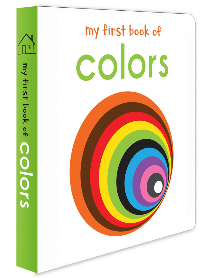 My First Book of Colours: First Board Book by Wonder House Books - Hardcover cover