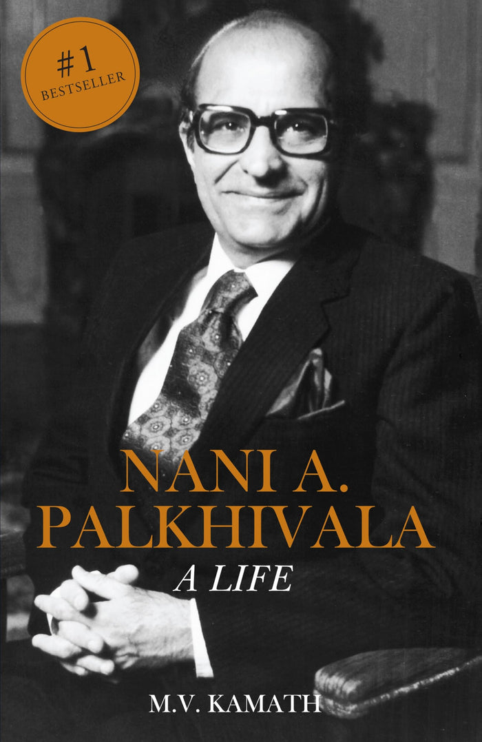Nani A Palkhivala - A Life by M.V. Kamath - Paperback cover