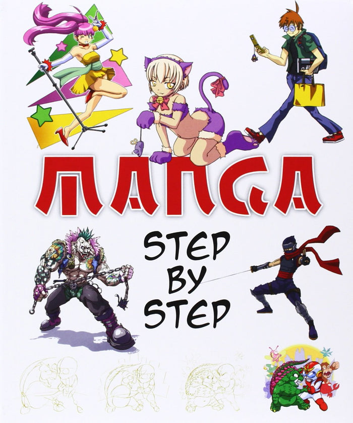 Manga Step by Step - Paperback cover