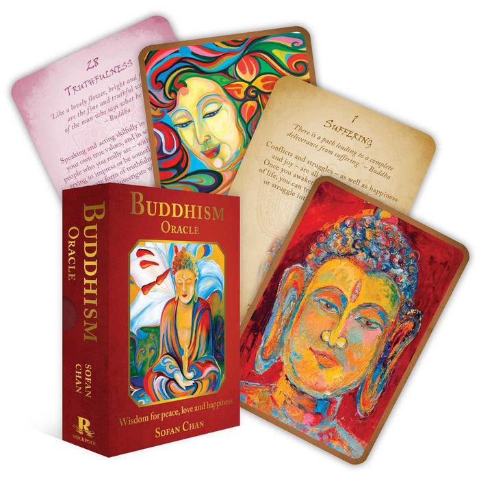 Buddhism Oracle (Rockpool Oracle) by Sofan Chan - Cards cover