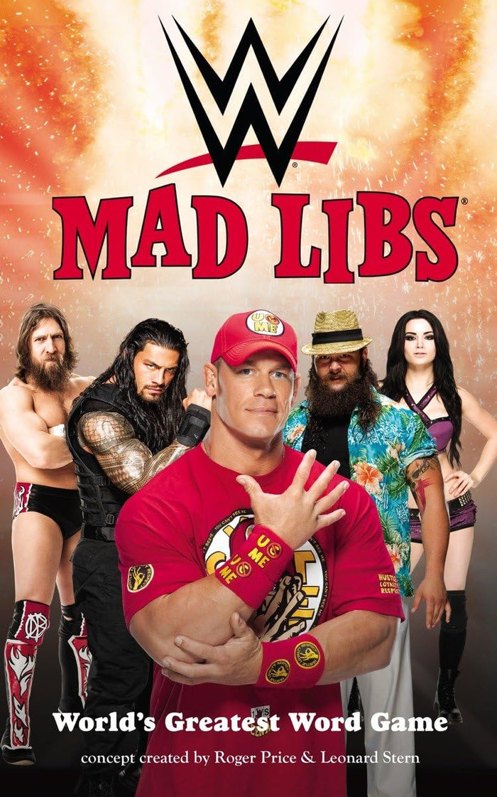 WWE Mad Libs by creator - Paperback cover