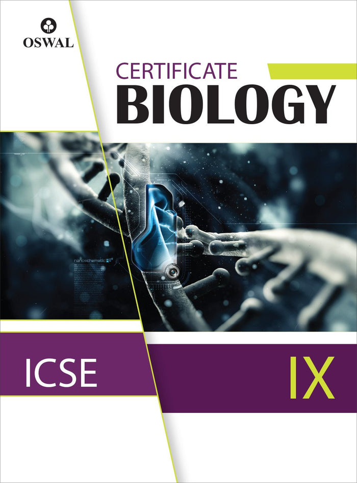 Certificate Biology: Textbook for ICSE Class 9 by Dominic Nicholas and Susmita Guha - Paperback cover