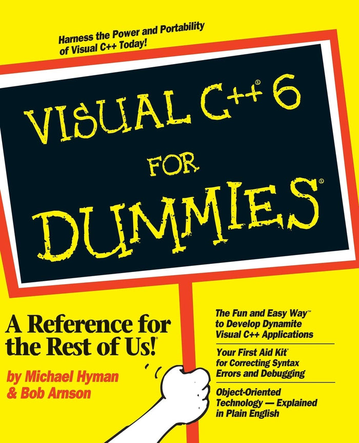 Visual C++ 6 For Dummies by Michael Hyman - Paperback cover
