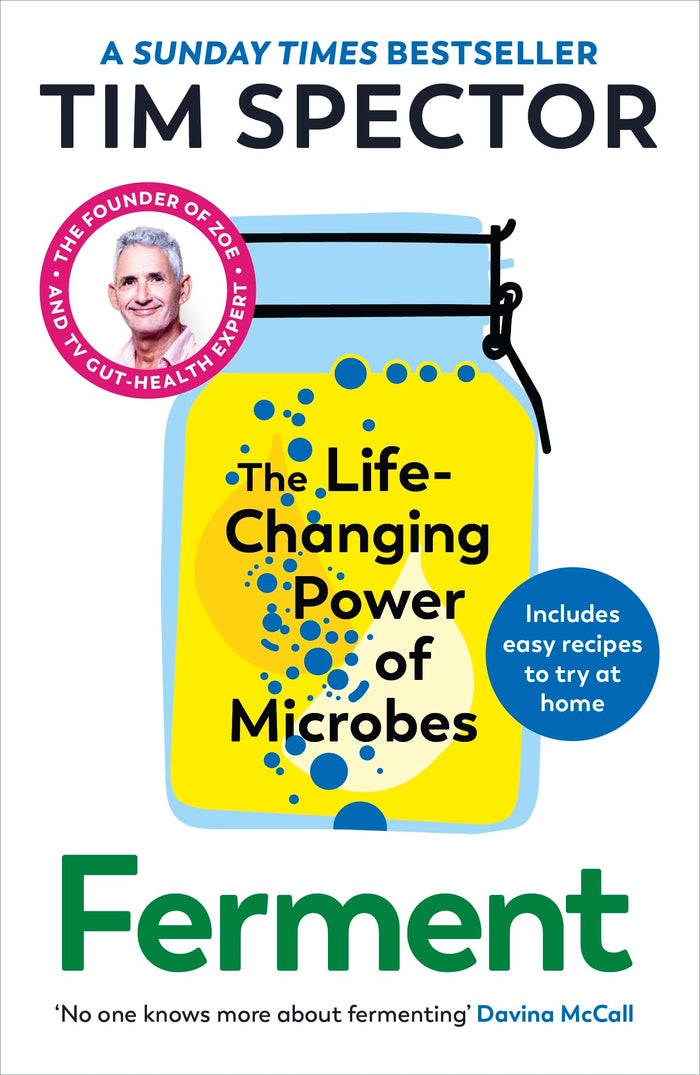 Ferment: The Life-Changing Power of Microbes by Tim Spector - Paperback cover