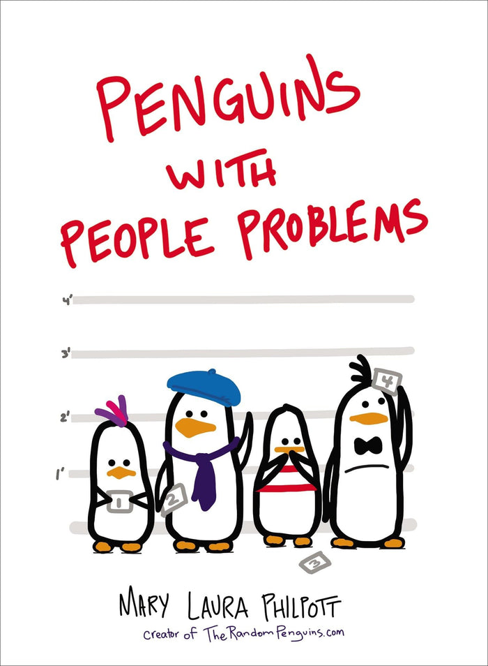 Penguins with People Problems by Mary Laura Philpott - Hardcover cover