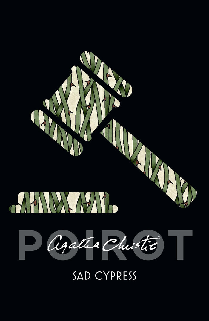 Poirot - Sad Cypress by Agatha Christie - Paperback cover